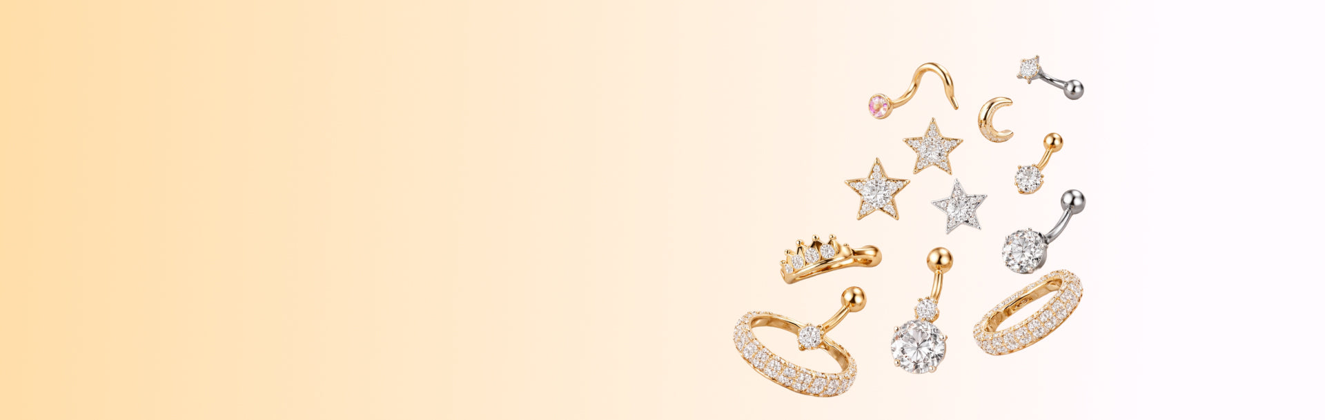 Piercings y <br>accesorios con actitud
